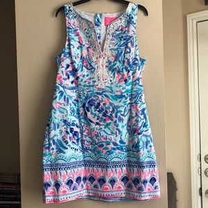 NWT Lilly Pulitzer Gabby Shift Dress- Size 16